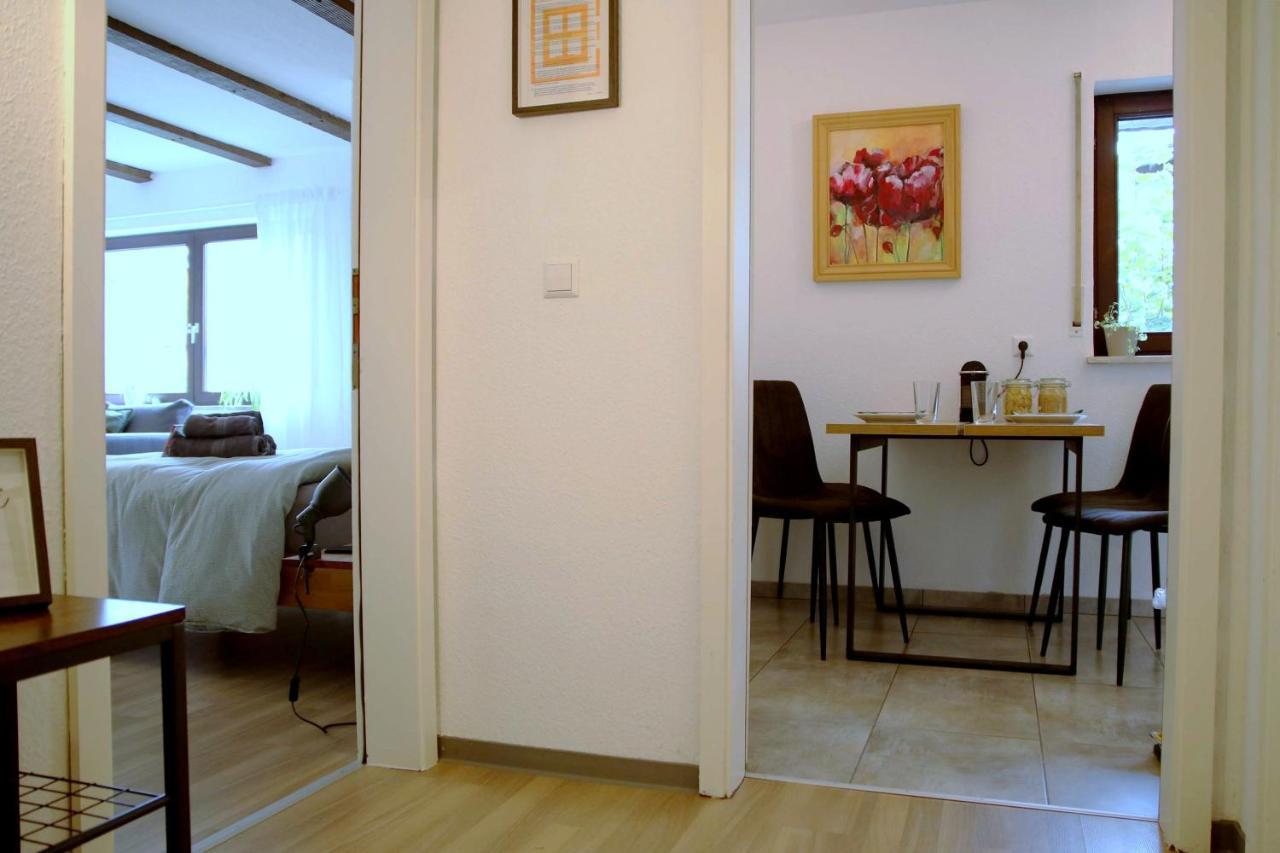 Studio-Apartment Mit Garten, Parkplatz & Kueche Offenburg Buitenkant foto
